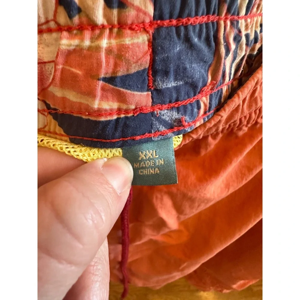 tommy‎ bahama orange swim trunks 2xl